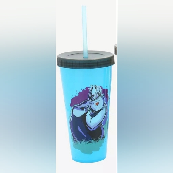 Disney Other - Disney Villain Ursula-Themed Tumbler with Straw